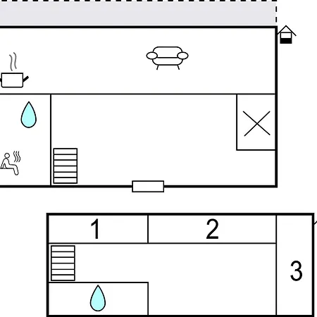 In With Wifi Feriehus Glowe